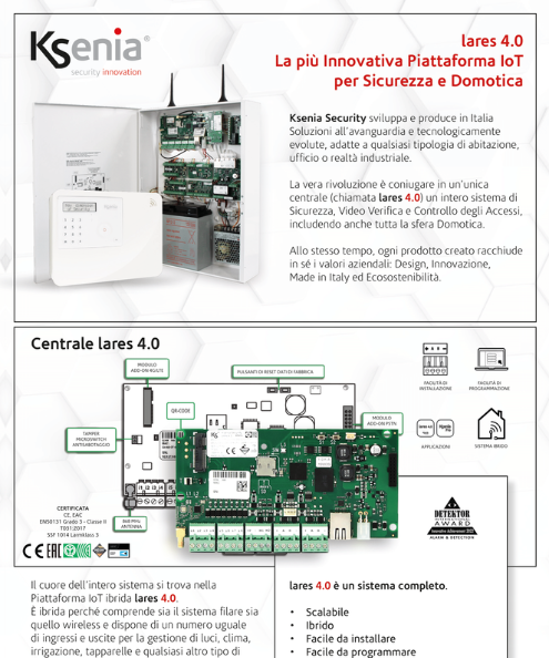 Brochure Ksenia Brochure Ksenia