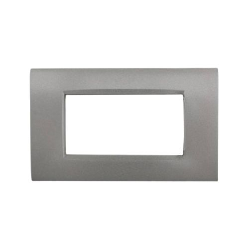 [Placca 4P metallo AIR grigio chiaro] CBM7004-4