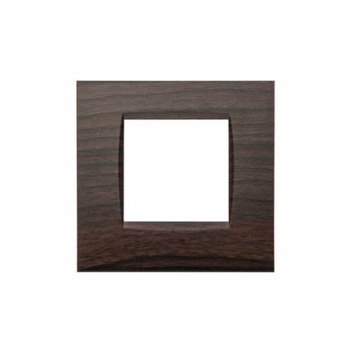 [6970597464674 - Placca 2P tecnopolimero INT-LGT ciliegio] 8002-03