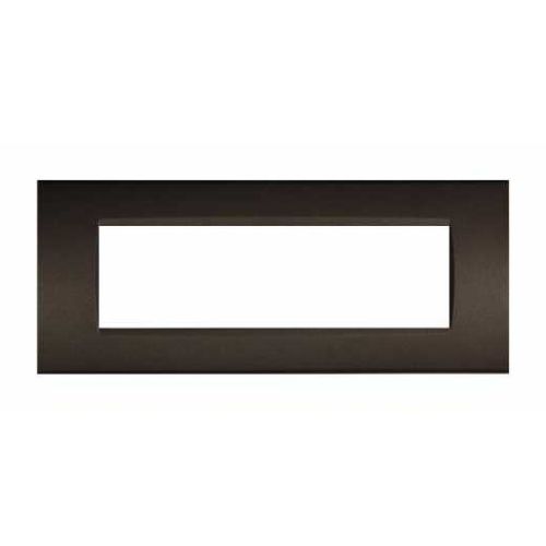 [Placca 7P tecnopolimero INT-LGT testa di moro] 8007-07