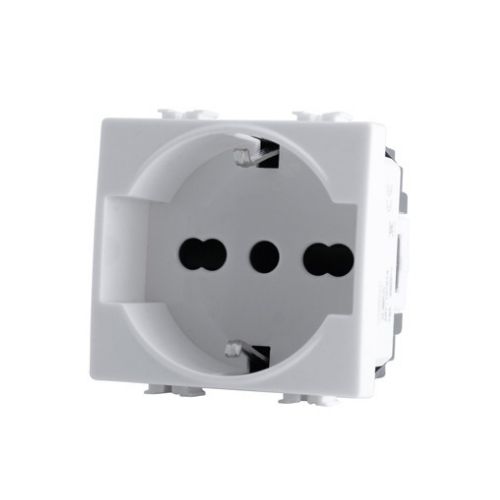 [Presa schuko universale 16A MTX bianco] 514B