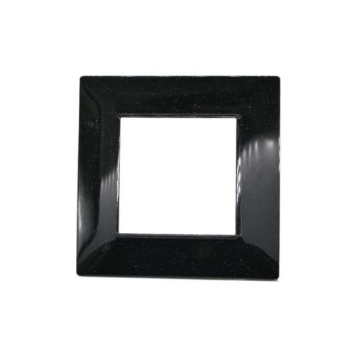 [6970597463202 - Placca 2P tecnopolimero VMR-PLN nero glitter] M6002-19