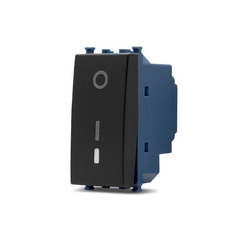 [Interruttore bipolare 01 16A VMR-ARKE nero] 902N