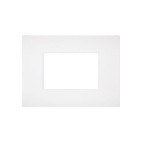 [Placca 3P tecnopolimero VMR-ARKE bianco] R9003-1