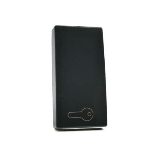 [Cover pulsante apertura INT-LGT nero] 873N