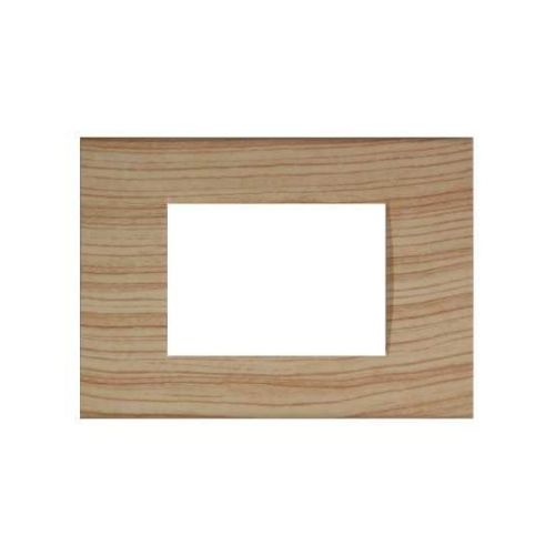 [6970597461208/0793541330292 - Placca 3P tecnopolimero INT-LGT abete] 8003-17