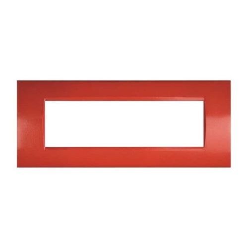 [6970597465121 - Placca 7P tecnopolimero INT-LGT corallo] 8007-15