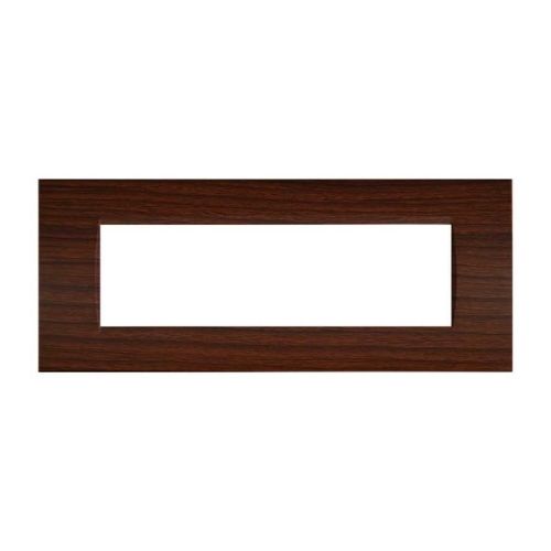 [6970597461130/0793541330476 - Placca 7P tecnopolimero INT-LGT ciliegio] 8007-03