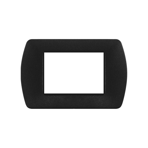 [6970311020148 - Placca 3P metallo INT-LGT antracite metallizzato] 8803-30