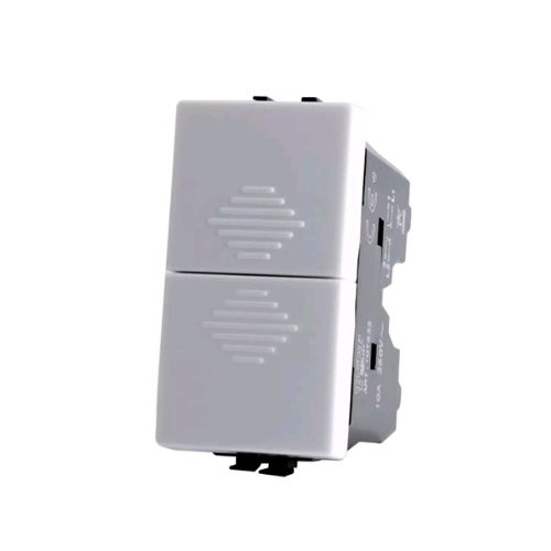 [Doppio pulsante 10A MTX bianco] 522B