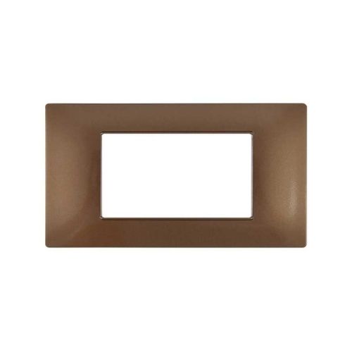 [6970597464346 - Placca 4P tecnopolimero VMR-PLN rame] M6004-14