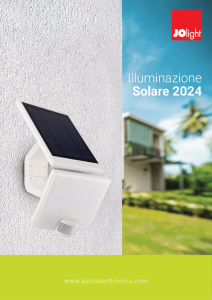 Alpha Elettronica - Illuminazione solare