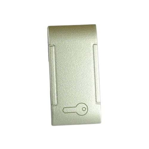 [Cover pulsante apertura INT-LGT argento] 873A