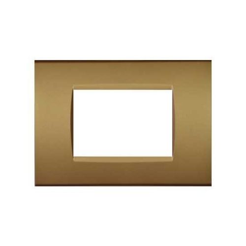 [6970597461291/0793541330247 - Placca 3P tecnopolimero INT-LGT sabbia] 8003-12