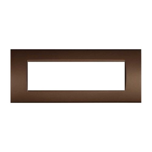[6970597460003 - Placca 7P tecnopolimero INT-LGT bronzo] 8007-14