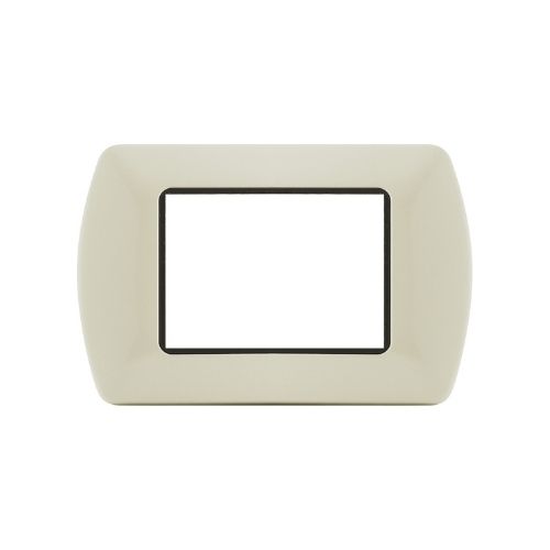 [6970311020162 - Placca 3P metallo INT-LGT panna] 8803-28
