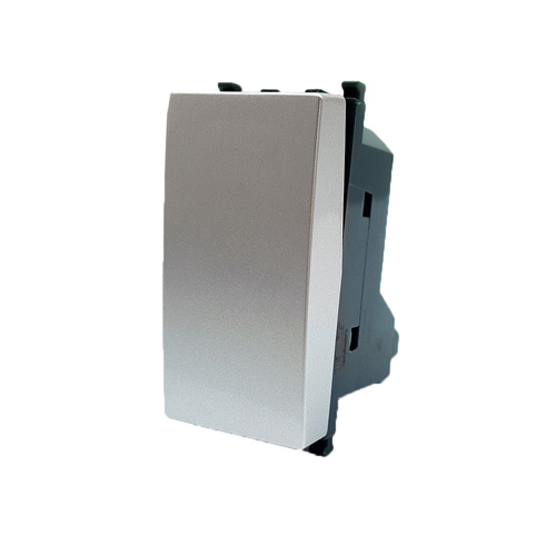 [Deviatore unipolare 16A VMR-PLN argento] 603A