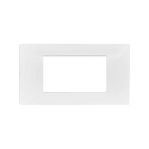 [Placca 4P tecnopolimero VMR-PLN bianco] M6004-01