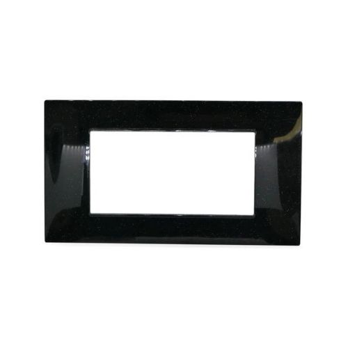 [6970597464391 - Placca 4P tecnopolimero VMR-PLN nero glitter] M6004-19