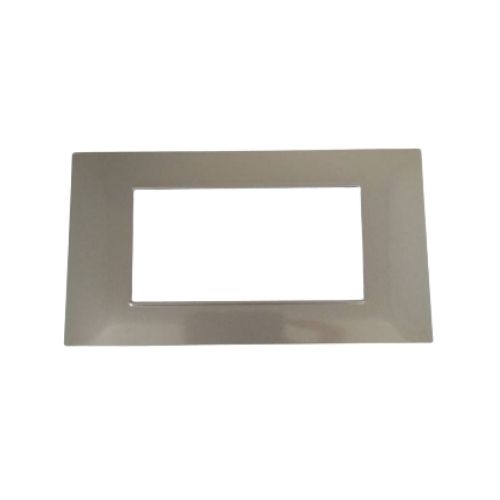 [6970597469549 - Placca 4P tecnopolimero VMR-PLN platino] M6004-20