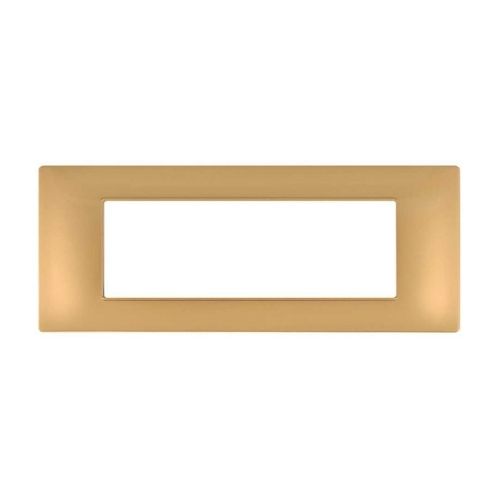 [6970597464520 - Placca 7P tecnopolimero VMR-PLN oro] M6007-12