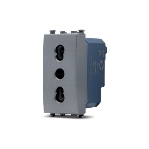 [Presa bivalente 10A/16A VMR-ARKE grigio] 918G