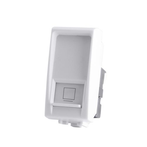 [Connettore RJ45 8Pin UTP5E INT-LGT bianco] 823B