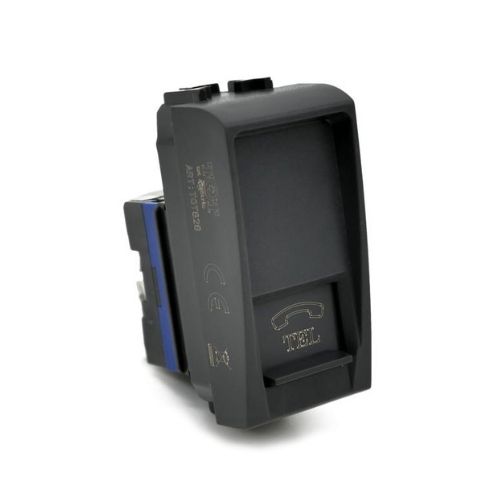 [Presa telefonica INT-LGT nero] 828N