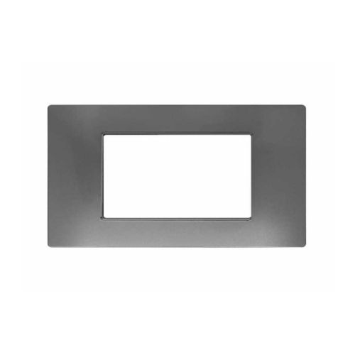 [Placca 4P tecnopolimero VMR-PLN grigio scuro] M6004-08