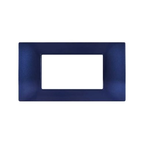 [6970597464308 - Placca 4P tecnopolimero VMR-PLN blu navy] M6004-10