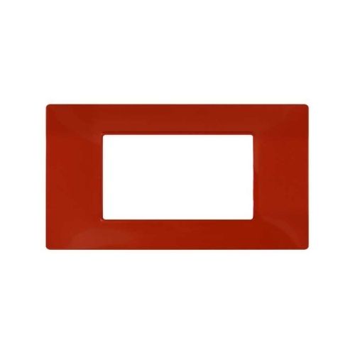 [6970597464353 - Placca 4P tecnopolimero VMR-PLN corallo] M6004-15